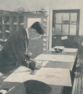 Ved Royal Naval College, Dartmouth, 1936 av Unbekannt