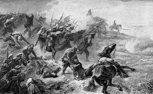 Angrep av baskiske karlister under opprøret 1872-1876, 1902 av Unbekannt