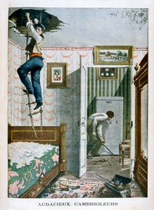 Frekke innbruddstyver, 1901 av Unbekannt