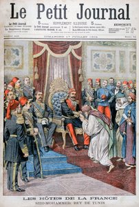 Publikum med Muhammad IV al-Hadi, Bey of Tunis, 1904 av Unbekannt