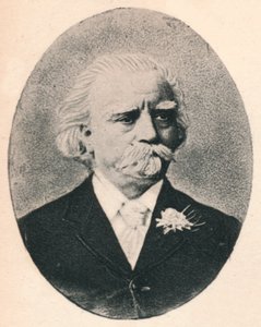 August Manns., 1895 av Unbekannt