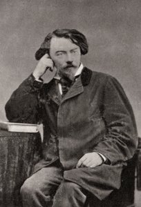 Auguste Villiers de lIsle-Adam, fransk symbolistforfatter, 1882 av Unbekannt