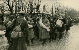 Østerrikske fanger, Przemysl, mars 1915, c1920. av Unbekannt