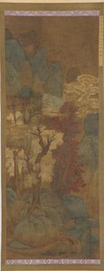 Høstløvverk i en fjellkløft, Ming-dynastiet, 1368-1644. av Unbekannt
