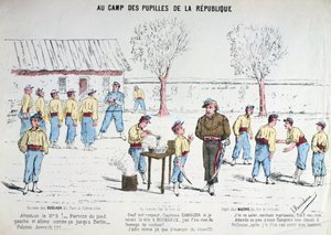 På republikkens elevleir, 1871. av Unbekannt
