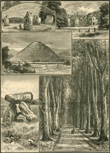 Avebury. Littlecote. Silbury. Devils Den. Grand Avenue., 1898. av Unbekannt