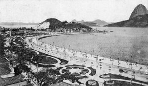 Avenida Beira-Mar, Botafogo, Rio de Janeiro, tidlig på 1900-tallet av Unbekannt
