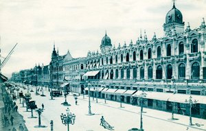 Avenida Central, Rio de Janeiro, Brasil, ca 1900-tallet av Unbekannt