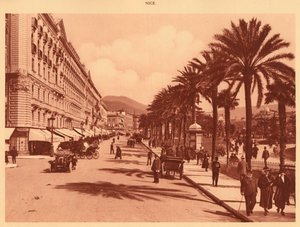 Avenue of Verdun, Nice, 1930. av Unbekannt
