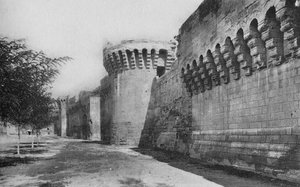 Avignon. - Ramparts XIVe, c1925 av Unbekannt
