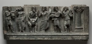 Bacchanalian Relief, 1-100. av Unbekannt