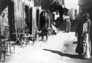 Bagdad basar, 1918 av Unbekannt
