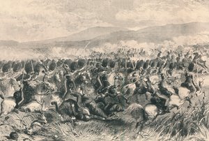 Balaclava, 25. oktober 1854. The Charge of the Scots Greys, 1884 av Unbekannt