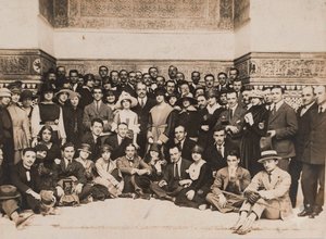 Ballets Russes i Sevilla, Spania, 1916 av Unbekannt