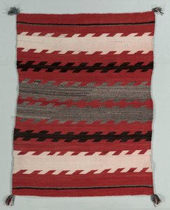 Teppe med bånd, ca. 1890-1900. av Unbekannt