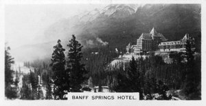 Banff Springs Hotel, Alberta, Canada, ca 1920-tallet av Unbekannt