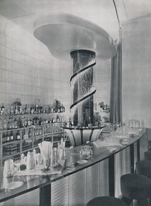 Bar for en Garden Club Restaurant, 1942. av Unbekannt