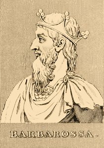 Barbarossa, 1122-1190, 1830. av Unbekannt