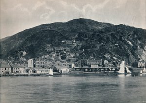 Barmouth - Utsikt fra Mawddach, Showing Heights, 1895 av Unbekannt