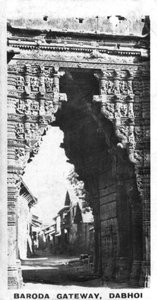 Baroda Gateway, Dabhoi, Gujarat, India, c1925 av Unbekannt