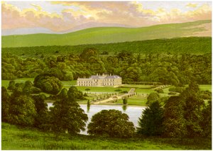 Barons Court, County Tyrone, Nord-Irland, hjemmet til hertugen av Abercorn, c1880 av Unbekannt