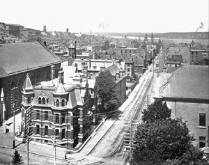 Barrington Street, Halifax, Nova Scotia, Canada, c1900. av Unbekannt