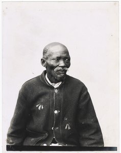 Basuto-sjefens statsminister, ca. 1920-tallet (gelatinsølvtrykk) av Unbekannt