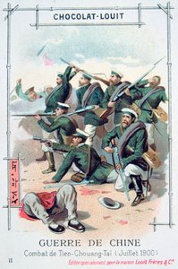Slaget ved Tien-Chuang-Tai, Kina, Boxer Rebellion, juli 1900 av Unbekannt
