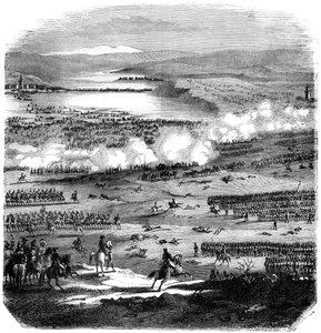 Slaget ved Austerlitz, 2. desember 1805 1882-1884 av Unbekannt