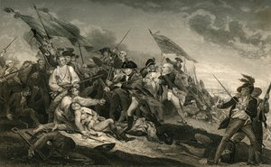 Slaget ved Bunker Hill, 1877. av Unbekannt