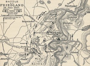 Slaget ved Friedland, 14. juni 1807, 1896 av Unbekannt