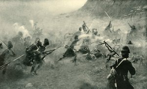 Battle of Kandahar - The 92nd Are To Take The Guns, 1901. av Unbekannt