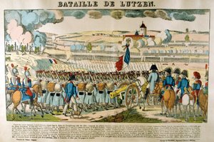 Slaget ved Lutzen, 2. mai 1813 av Unbekannt