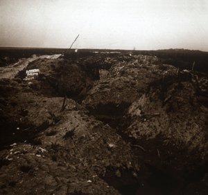 Battlefield, Craonne, Nord-Frankrike, c1914-c1918 av Unbekannt