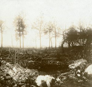 Battlefield, Roeselare, Flandern, Belgia, c1914-c1918 av Unbekannt