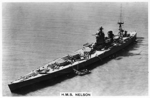 Slagskipet HMS Nelson, 1937 av Unbekannt