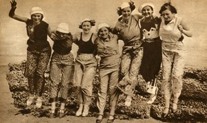 Strandpysjamas, 1930, 1933. av Unbekannt