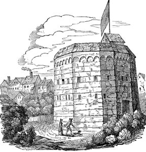 Bear Garden, Southwark, London, 1574 av Unbekannt