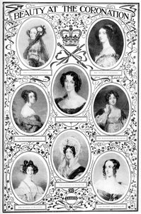 Skjønnhet ved kroningen, 1837, 1901 av Unbekannt