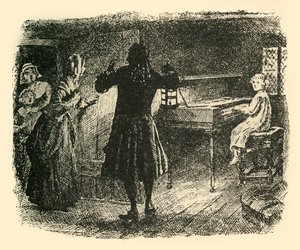 Vinket stille til resten om å følge ham, 1907. av Unbekannt