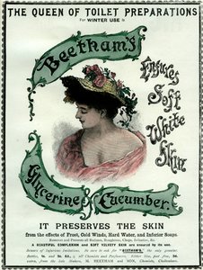 Beethams Glycerine and Cucumber Cream, 1800-tallet av Unbekannt