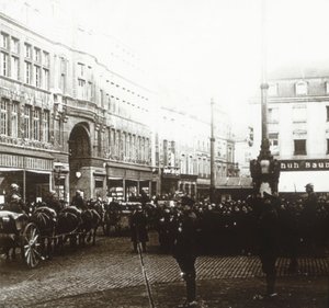 Belgiske tropper, Aachen, Tyskland, c1914-c1918 av Unbekannt