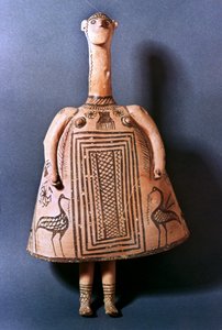 Klokke-idol, gammelgresk, ca 700 f.Kr av Unbekannt