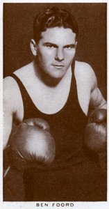 Ben Foord , sørafrikansk bokser, 1938 av Unbekannt