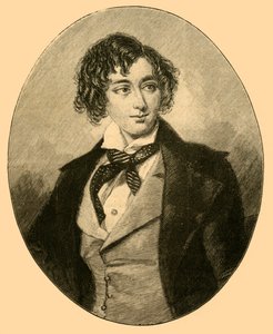 Benjamin Disraeli , britisk politiker, c1840 c1890. av Unbekannt
