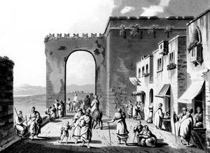 Betlehem, Israel, det første århundre, 1830 av Unbekannt