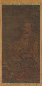 Bhadra, The Sixth Luohan, datert 1345. av Unbekannt