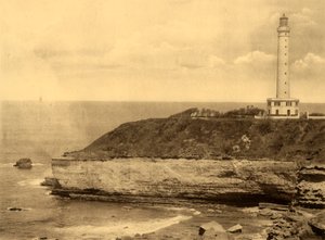 Biarritz - Le Phare, Fyret, c1930. av Unbekannt