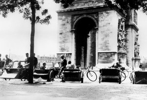 Sykkeltaxier på Place d