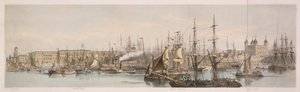 Billingsgate, Custom House og Tower of London av Unbekannt